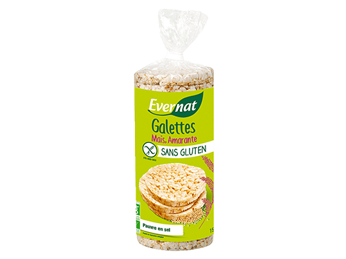 Galettes Maïs Amarante Sans Gluten