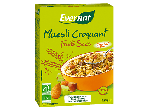 Muesli Croquant Fruits Secs