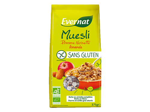 Muesli Sans Gluten Pomme Noissette Amande