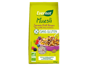 Muesli Sans Gluten Sarrasin Fruits Rouges