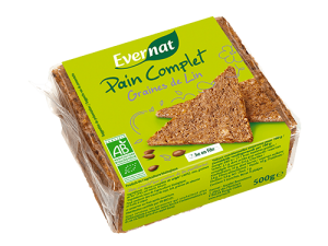 Pain Complet Graines de Lin