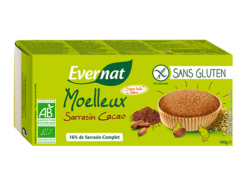 Moelleux Sans Gluten Sarrasin Cacao