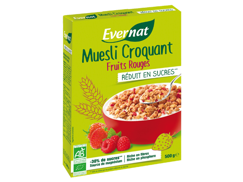 Muesli Croquant Fruits Rouges