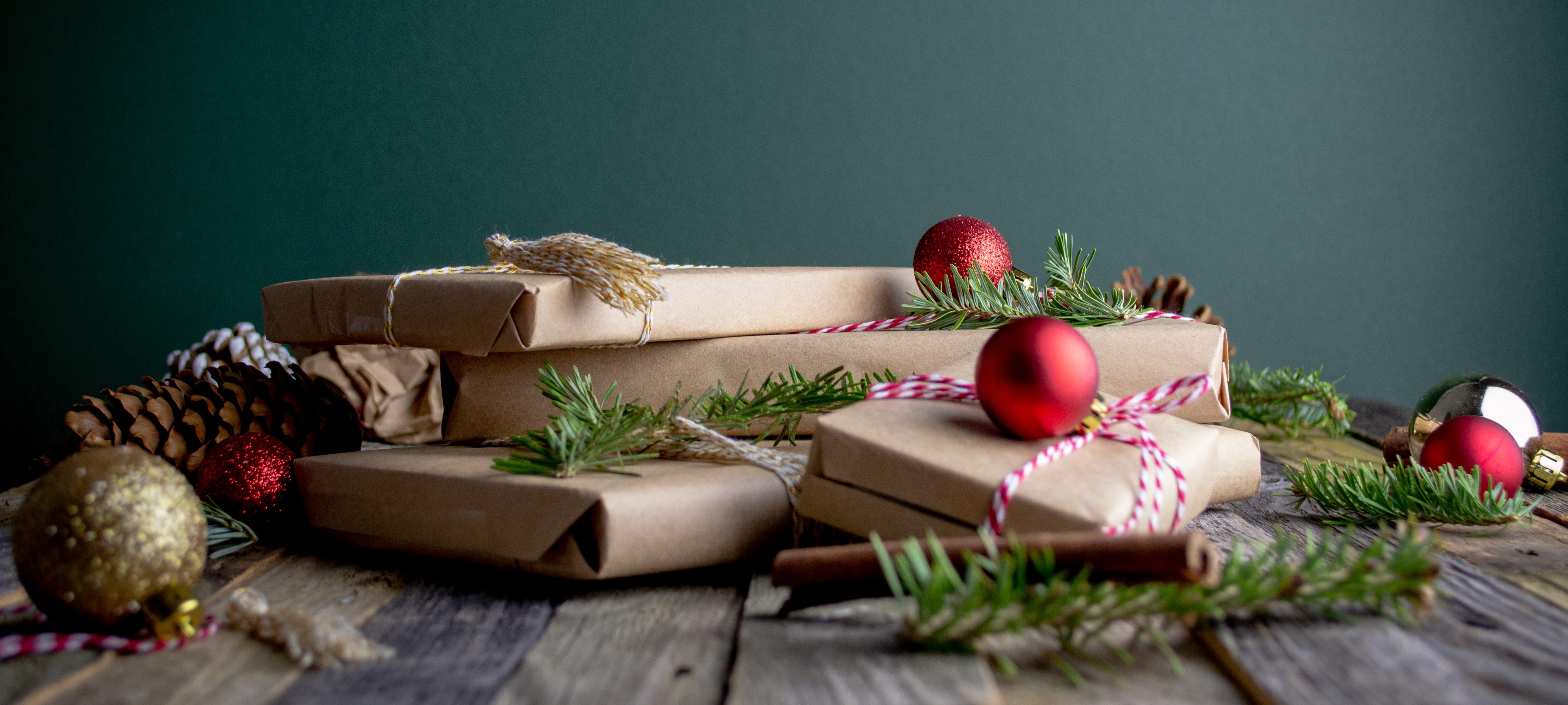 Coffret cadeau écologique de noël