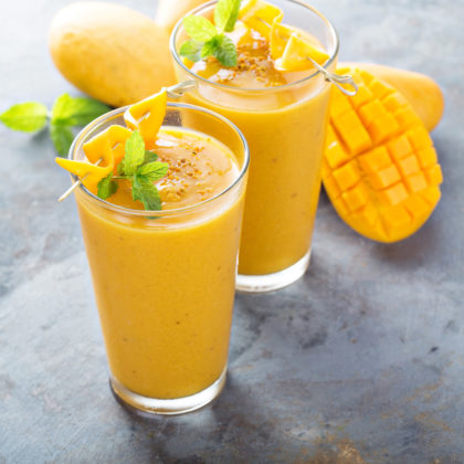 Smoothie mangue avoine